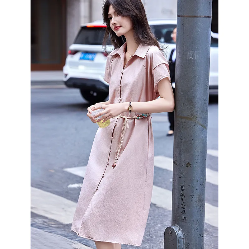 A Paradise For Awakening Short Sleeved Dress Women's-6