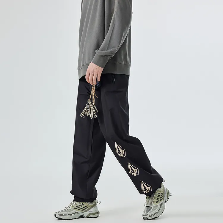 VOLCOM Casual Pants Unisex Black-6