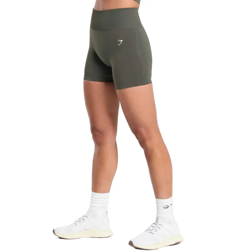 GYMSHARK Yoga Shorts Women's Power Green-2