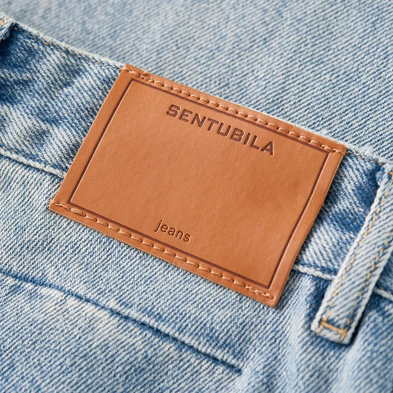 SENTUBILA Jeans Women's Clearwater Blue-9