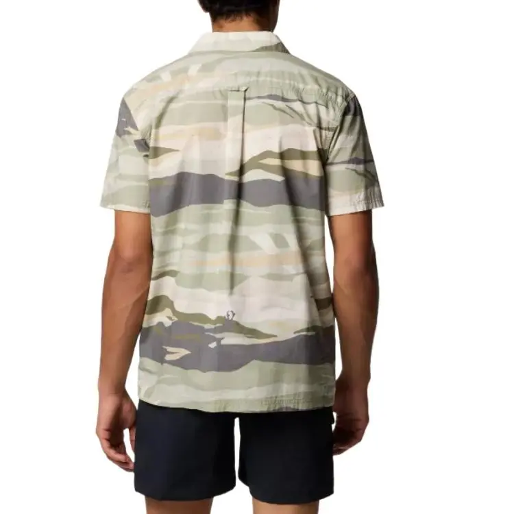 Columbia Pine Canyon Shirt Men's Green-1