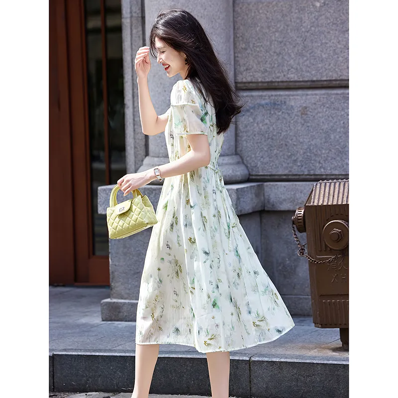 A Paradise For Awakening Short Sleeved Dress Women's-2