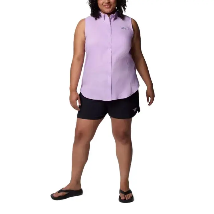 Columbia PFG Tamiami Shirt Women's Hydrangea-3