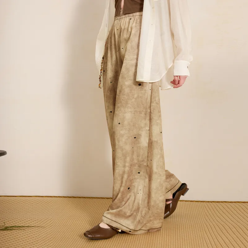 3COLOUR Casual Pants Women's Khaki-6