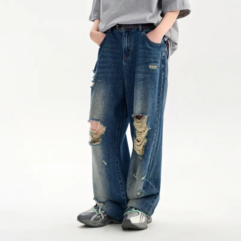 TGNS Jeans Unisex Blue-5