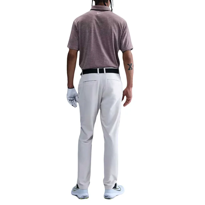 Nike Dri Fit Polo Shirts Men Gray Purple-3