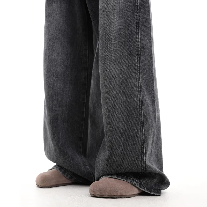 CUWU Jeans Unisex Black Gray Color-7