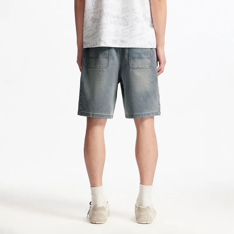 JACK JONES· Denim Shorts Men's A13 Dark Denim Blue-3