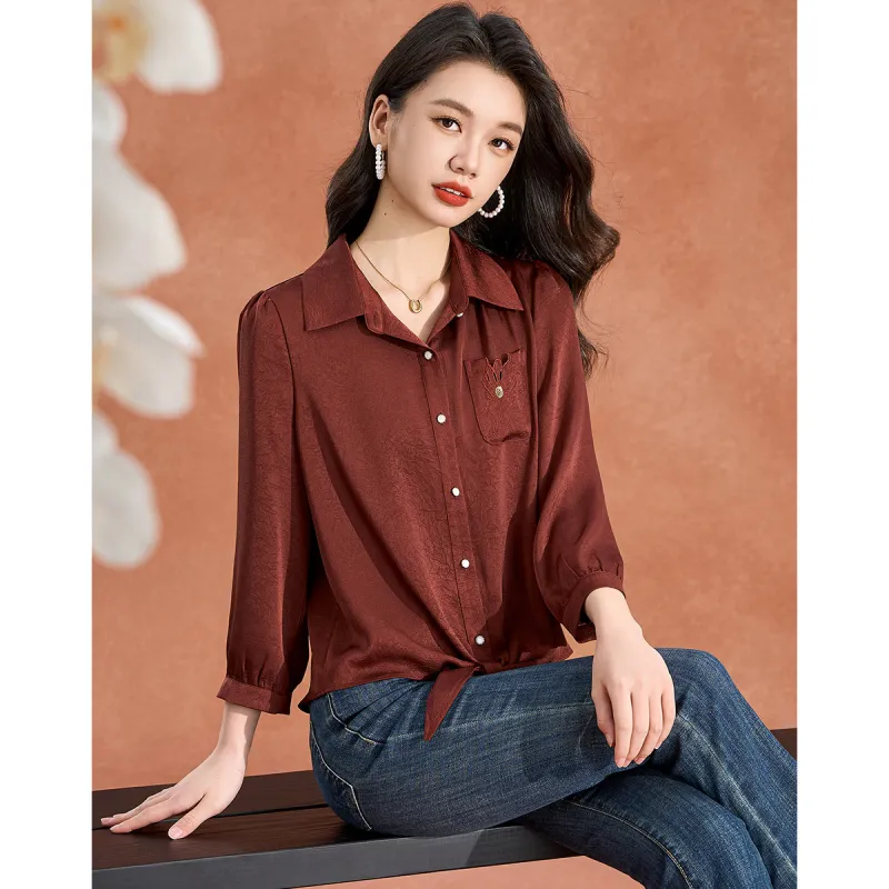 Mylan Shirts Women's Ancora Red-6