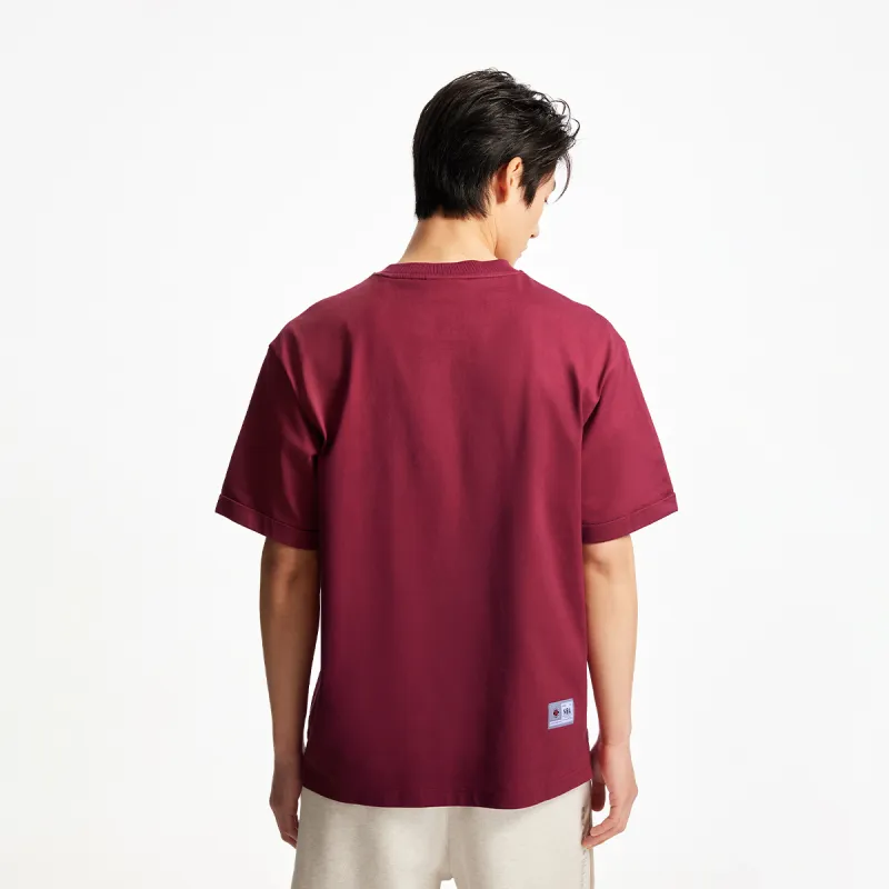JACK JONES· JACK&JONESxNBA T Shirt Men's F16 Burgundy-4