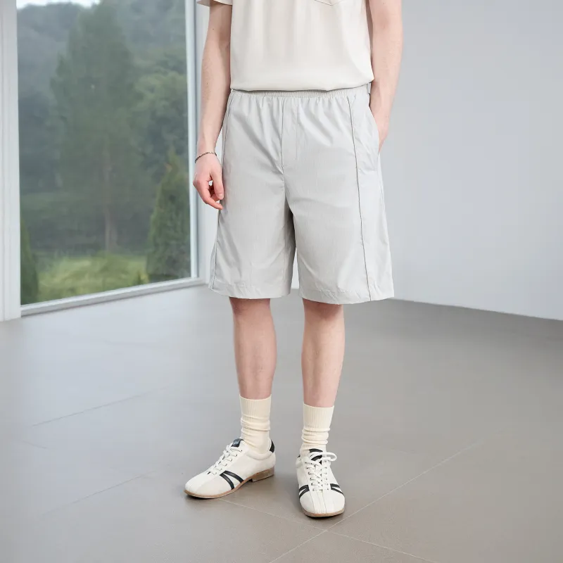Lilbetter Casual Shorts Men Light Gray-4
