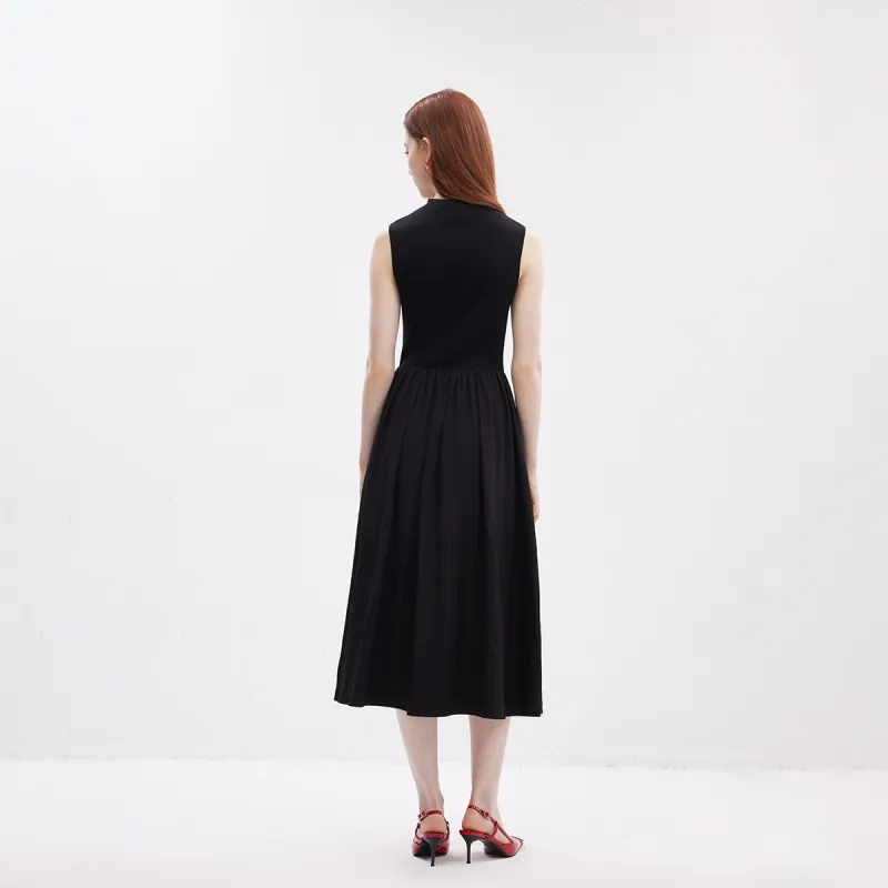 ONLY Sleeveless Dresses Women's H1Z Black-4