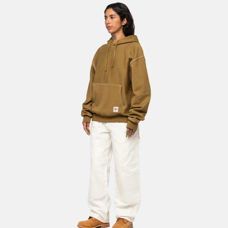 Stussy Contrast Stitch Label Hoodie-4