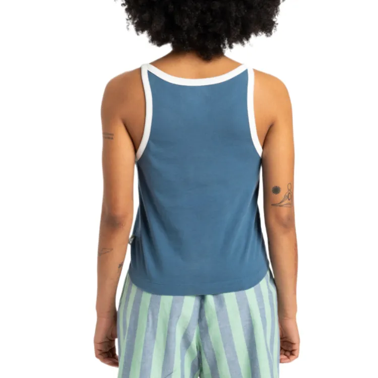 Quiksilver Tank Top Women's Cyan-1