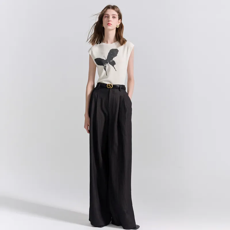 3COLOUR Casual Pants Women's Silent Gray-3