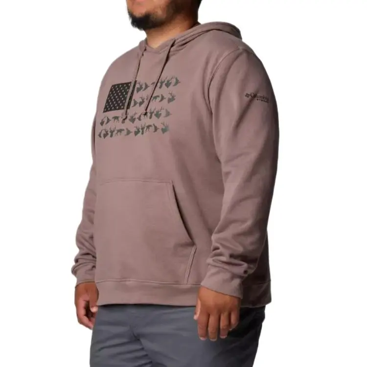 Columbia PHG Game Flag 2 Sweatshirt Men's Brown-2