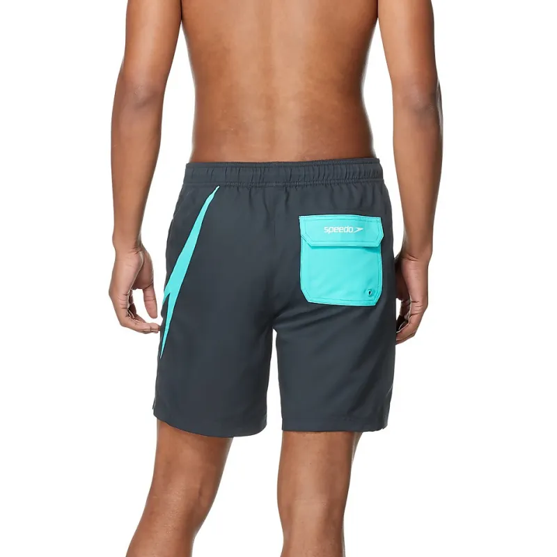 Speedo Boom Redondo Edge Volley Swimming Shorts Men's-1