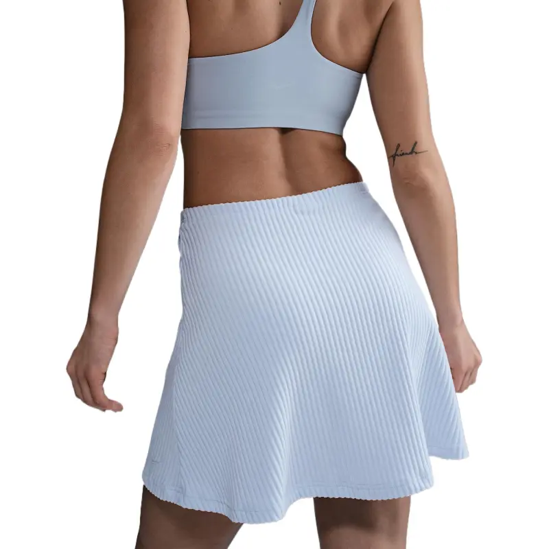 Nike Swoosh Casual Short Skirts Women's Blue 423-1