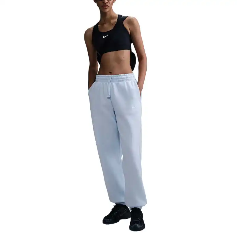 Nike Sportswear Phoenix Fleece SS25 Sports Pants Women's Light Blue-1