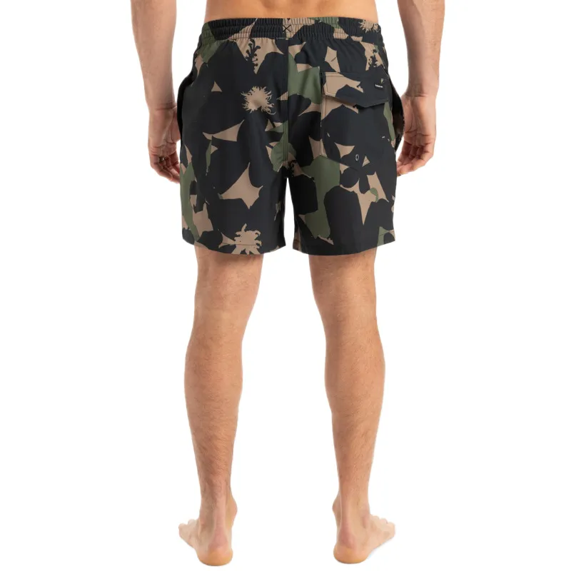 Quiksilver Surfsilk Straight Swimming Shorts Men's Green-4