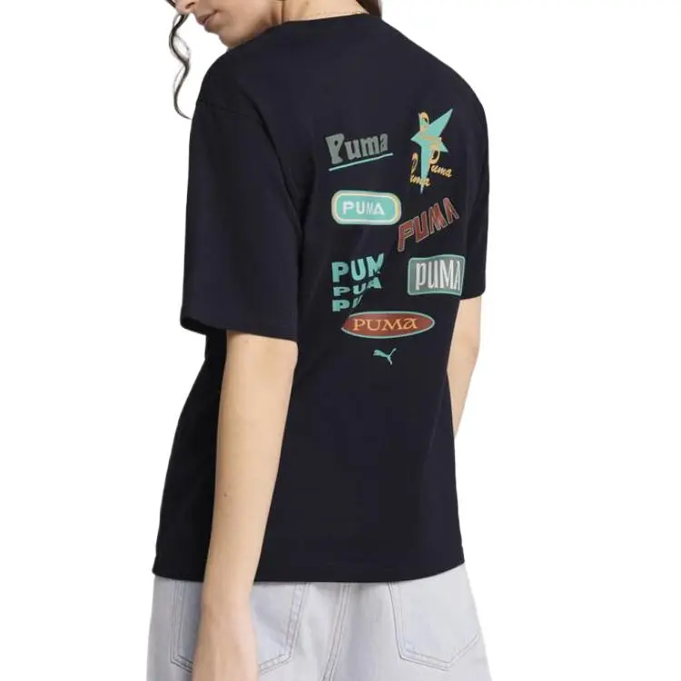 PUMA Road TO Unity Regular T Shirt Women's Blue-3