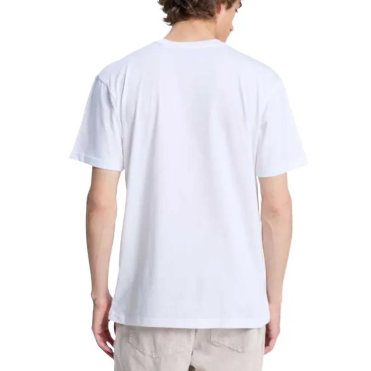 Quiksilver T Shirts Men White-4