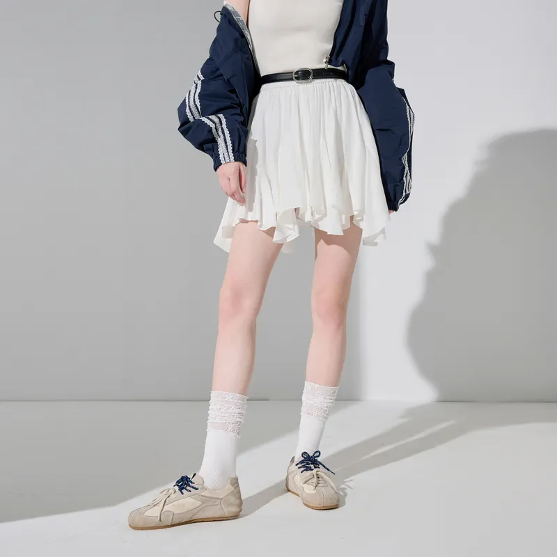 3COLOUR Casual Short Skirts Women's-6