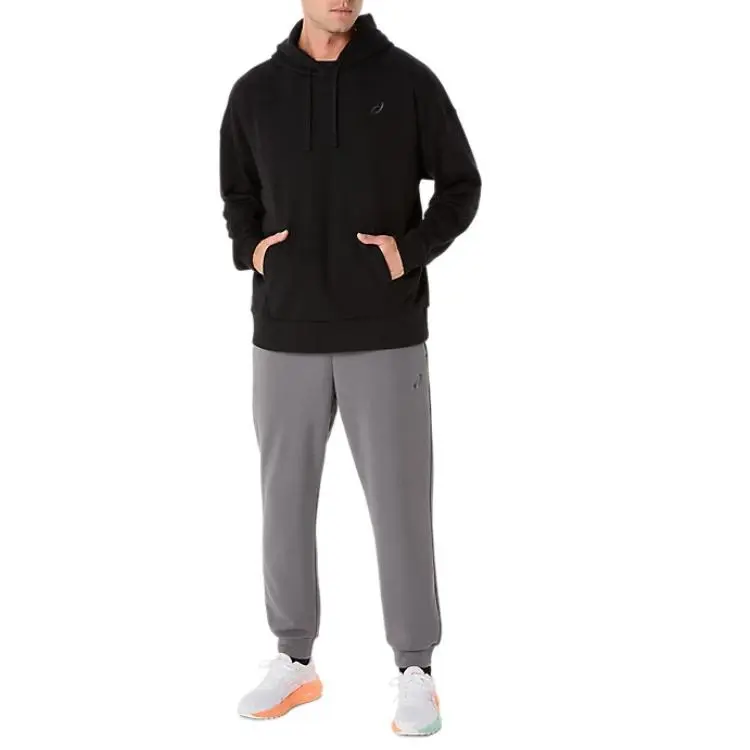 Asics SWEAT RELAX PULL OVER HOODIE Sweatshirt Men's Black-3