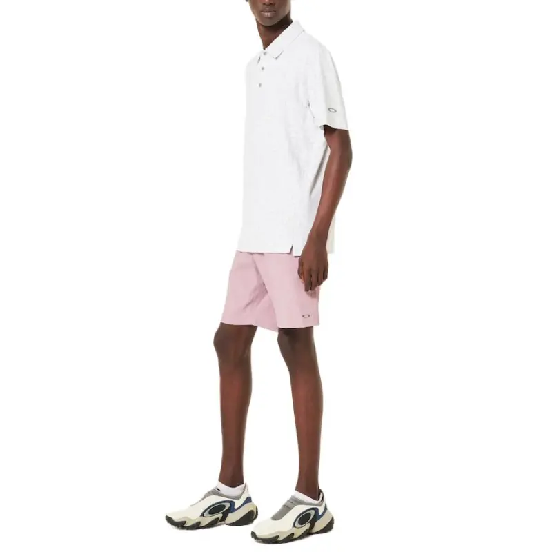 Oakley Resist Jacquard Polo Shirt Men's White-6