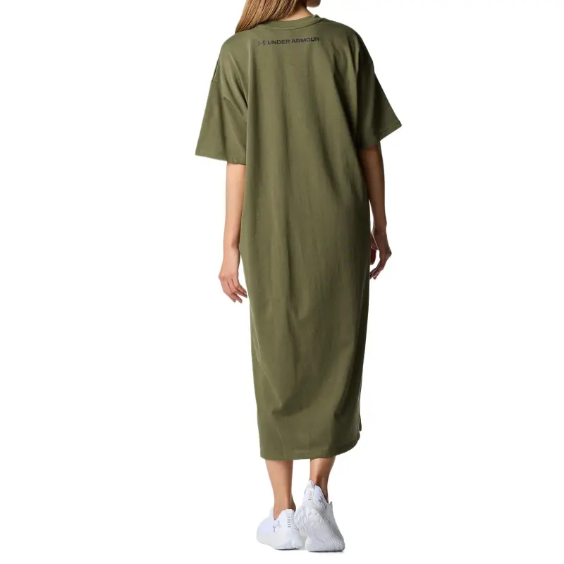 Under Armour UA Short Sleeved Dress Women's Ocean Green-1