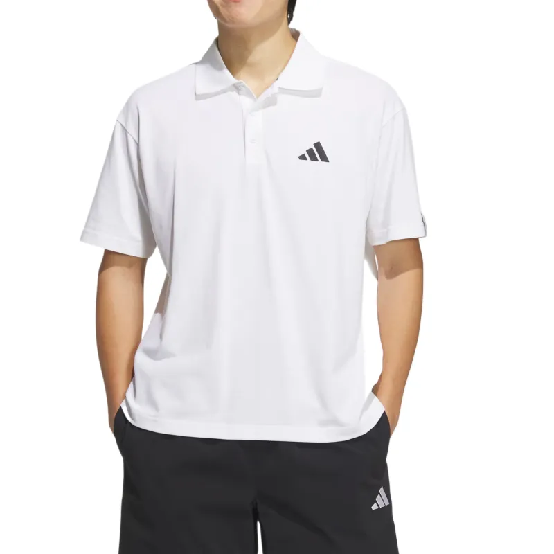 Adidas ESSENTIALS Polo Shirt Men's White-1