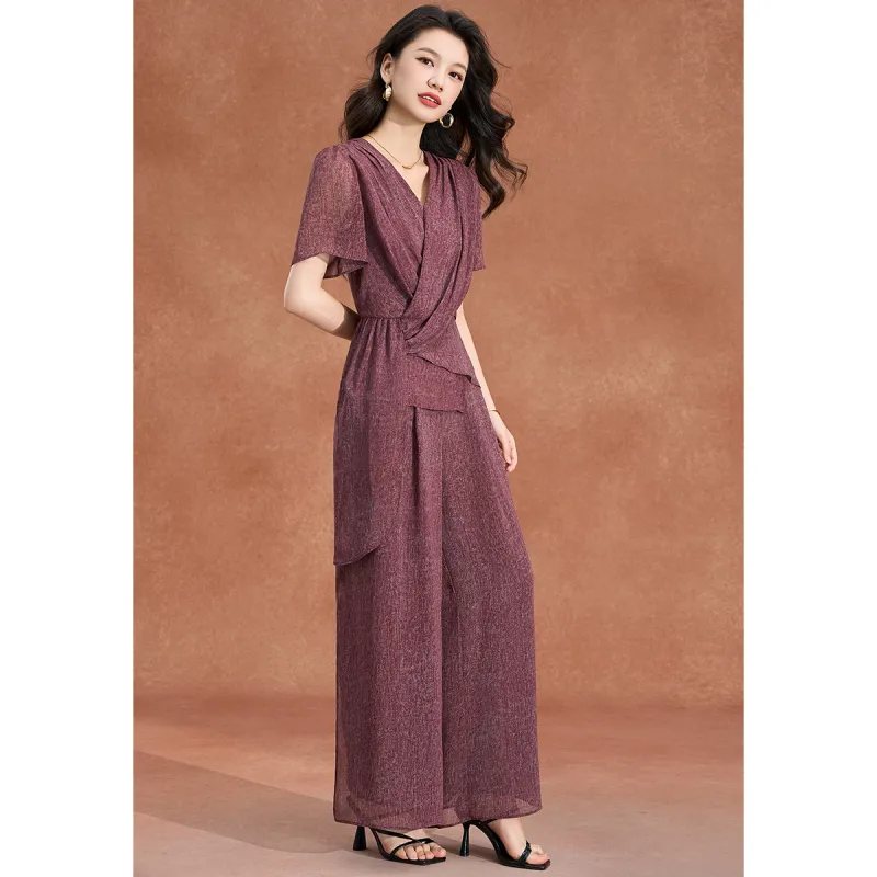 Mylan Casual Suits Women's Crimson-3