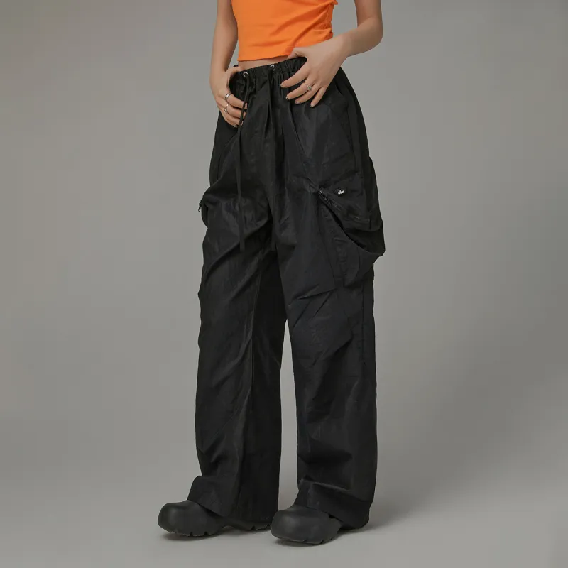 CHUU Casual Pants Women's Black-2