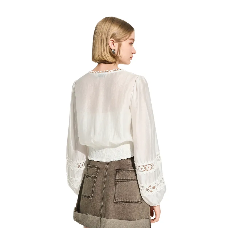 Bethine Shirts Women's Gardenia White-1