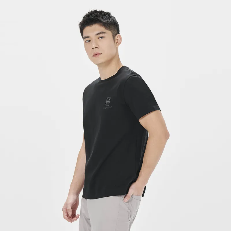 LESS IS MORE T Shirt Men's Black 24XTX3371Y-5