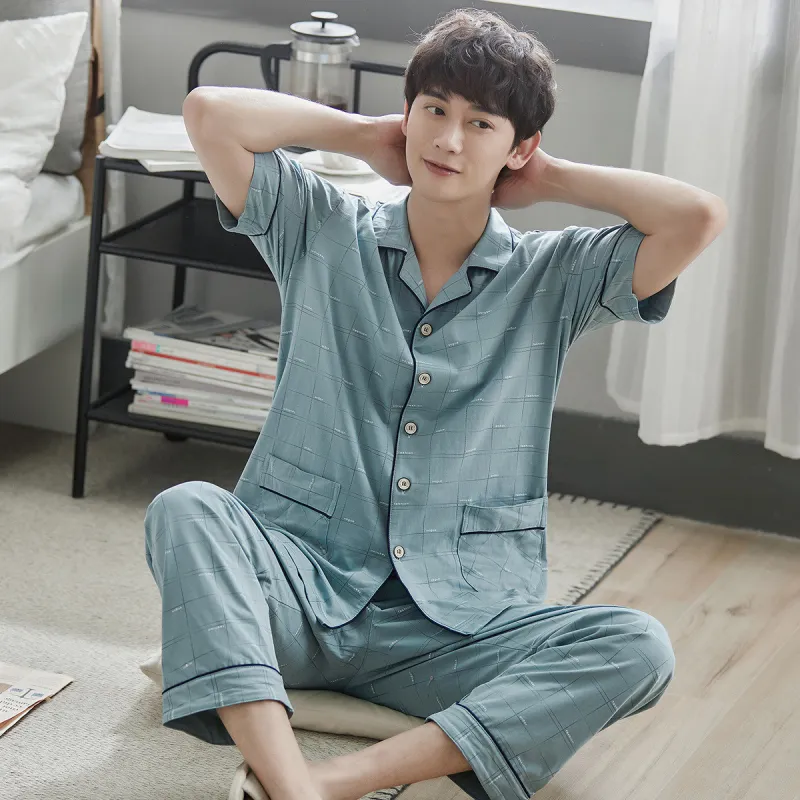 FARO Pajama Set Men's Sea Green-3