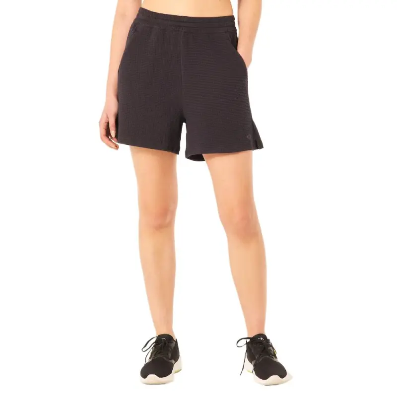Oakley Radiant Fluffy Shorts Casual Shorts Women's Black-6
