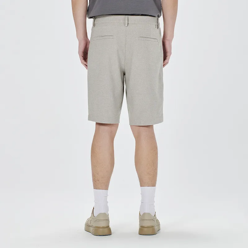 LESS IS MORE Casual Shorts Men's Khaki Gray 24XST01001-4