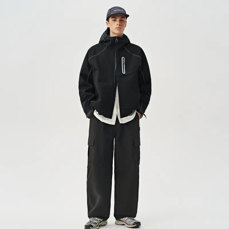 714STREET Waterproof And Windproof Windbreaker Jacket Unisex-5