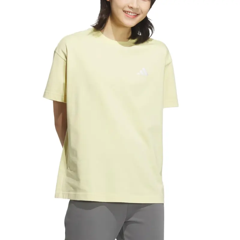 Adidas ESSENTIALS T Shirt Women's Yellow-1