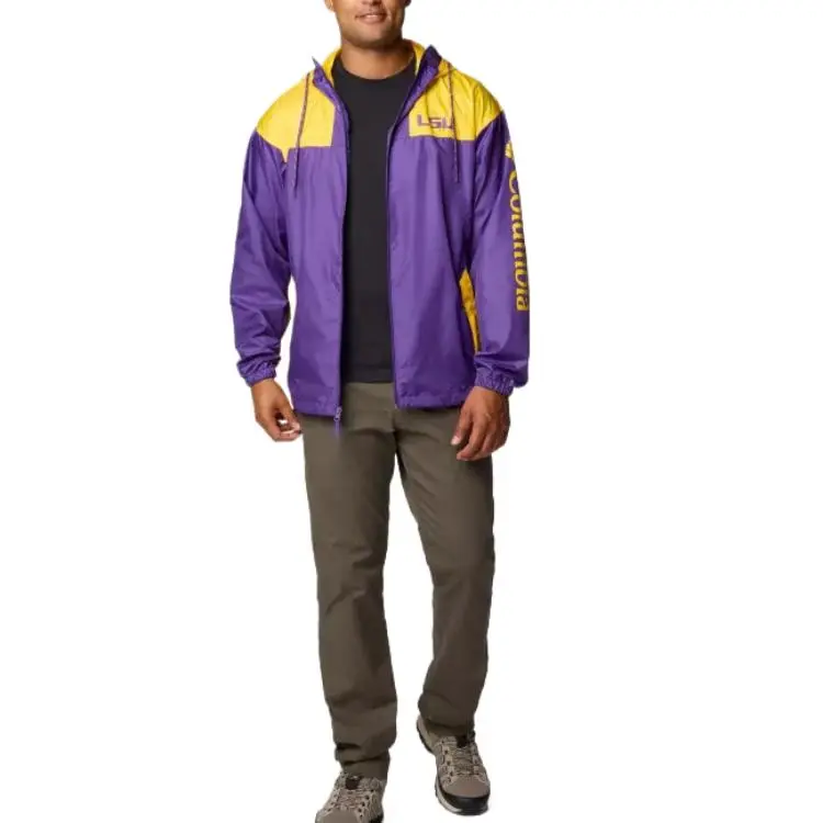 Columbia Flash Challenger Trench Coat Men's Purple-3