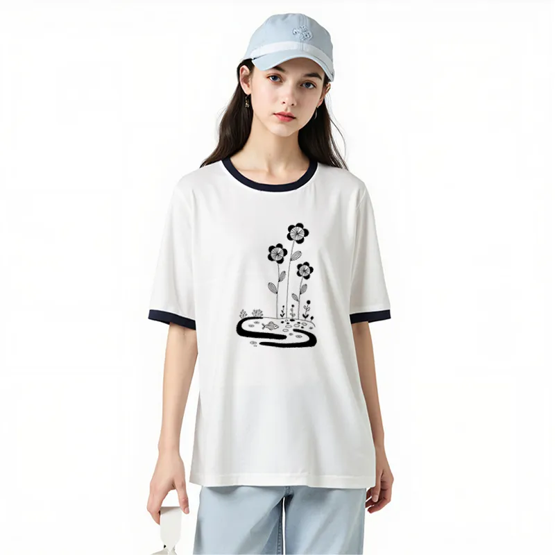 FAIRWHALE T Shirts Women's-2