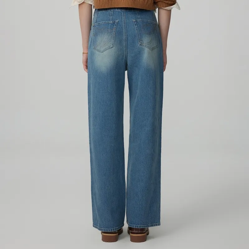 Teenie Weenie Jeans Women's Medium Blue-5