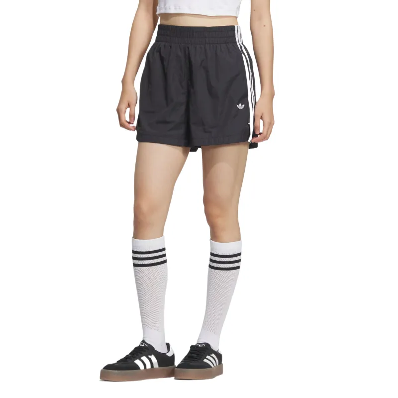Adidas Originals 3 Stripes Sports Shorts Women's Black-1