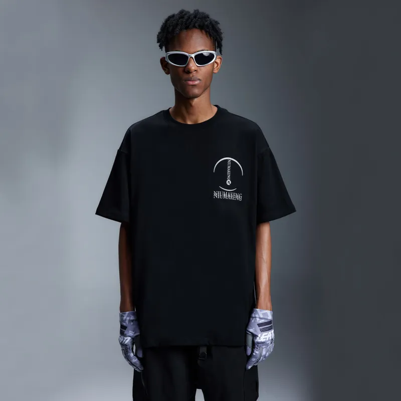 RUIZENLUO T Shirts Unisex Black-2