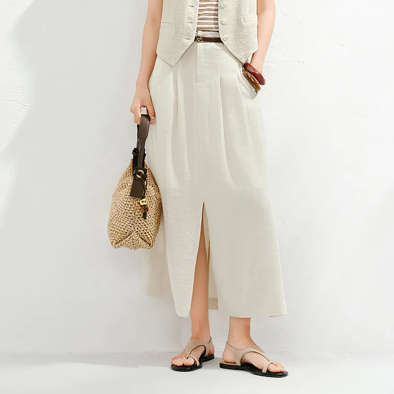 JZ. ANNAKRO Casual Long Skirt Women's-2
