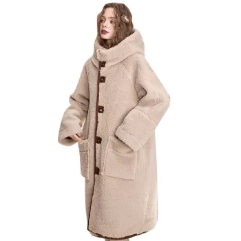ELF SACK Puffer Jackets Women's Vintage Coffee Brown