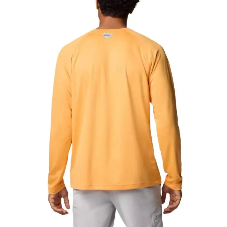 Columbia PFG Solar Stream Omni-Shade Omni-Wick T-Shirt Men's Orange-1