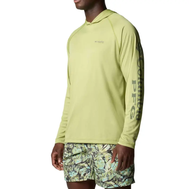 Columbia PFG Terminal Tackle Sweatshirt Men's Green-1