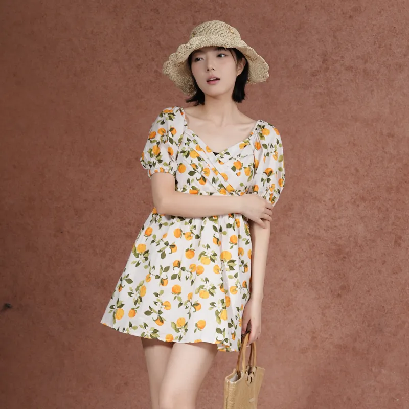 SETIROM Short Sleeved Dress Women's-5